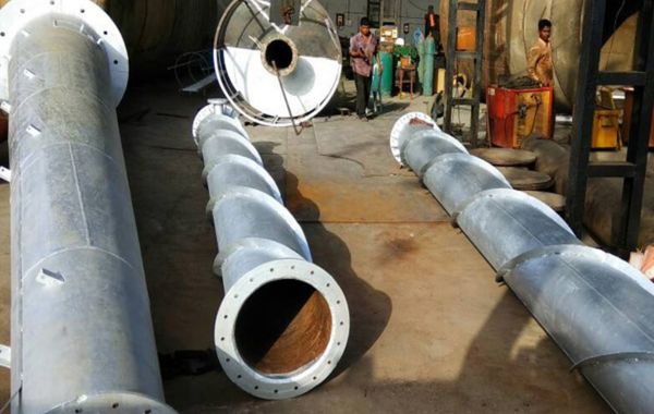 Fabrication Of Chimney